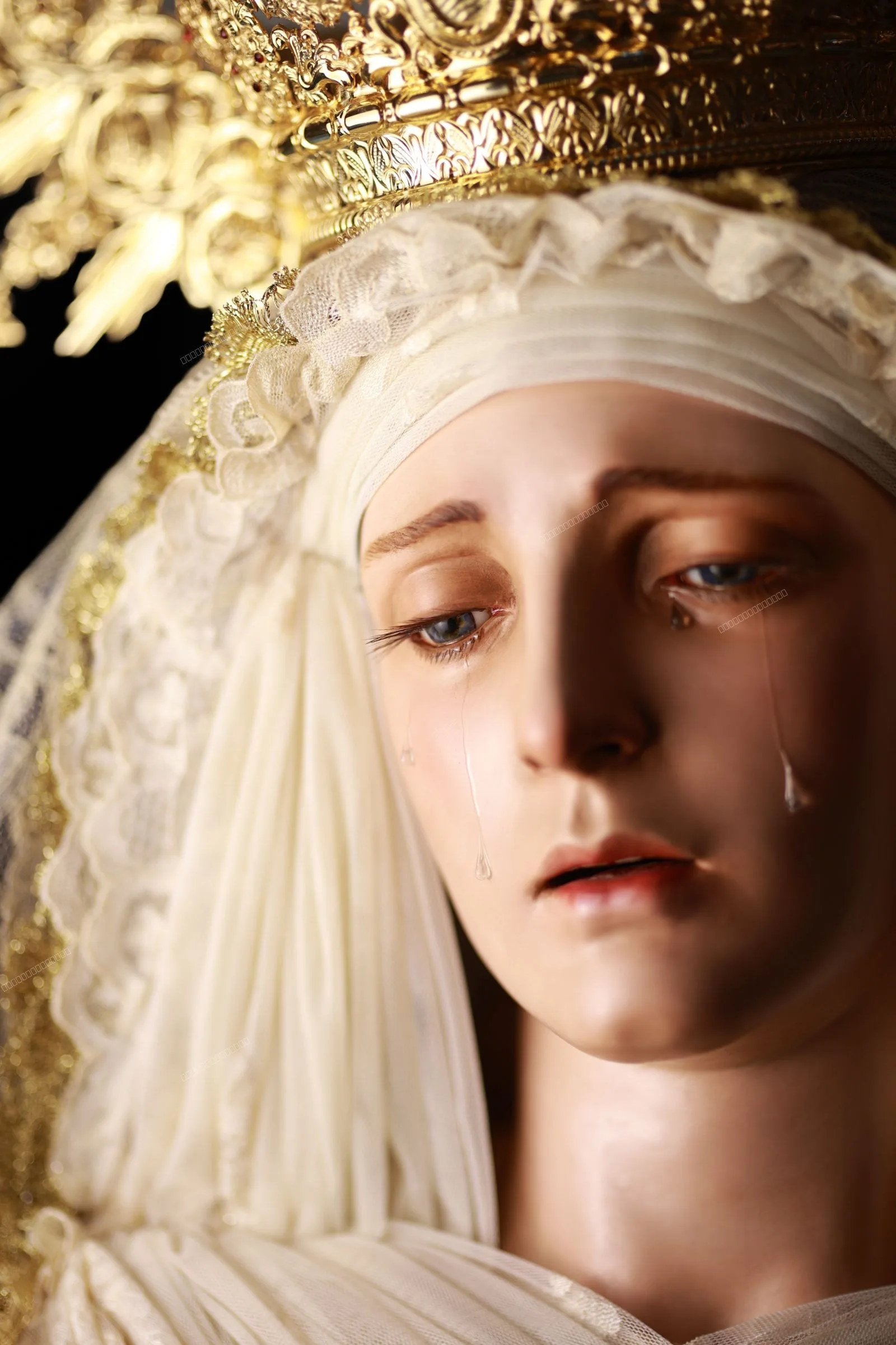 Virgen de los angeles humildad